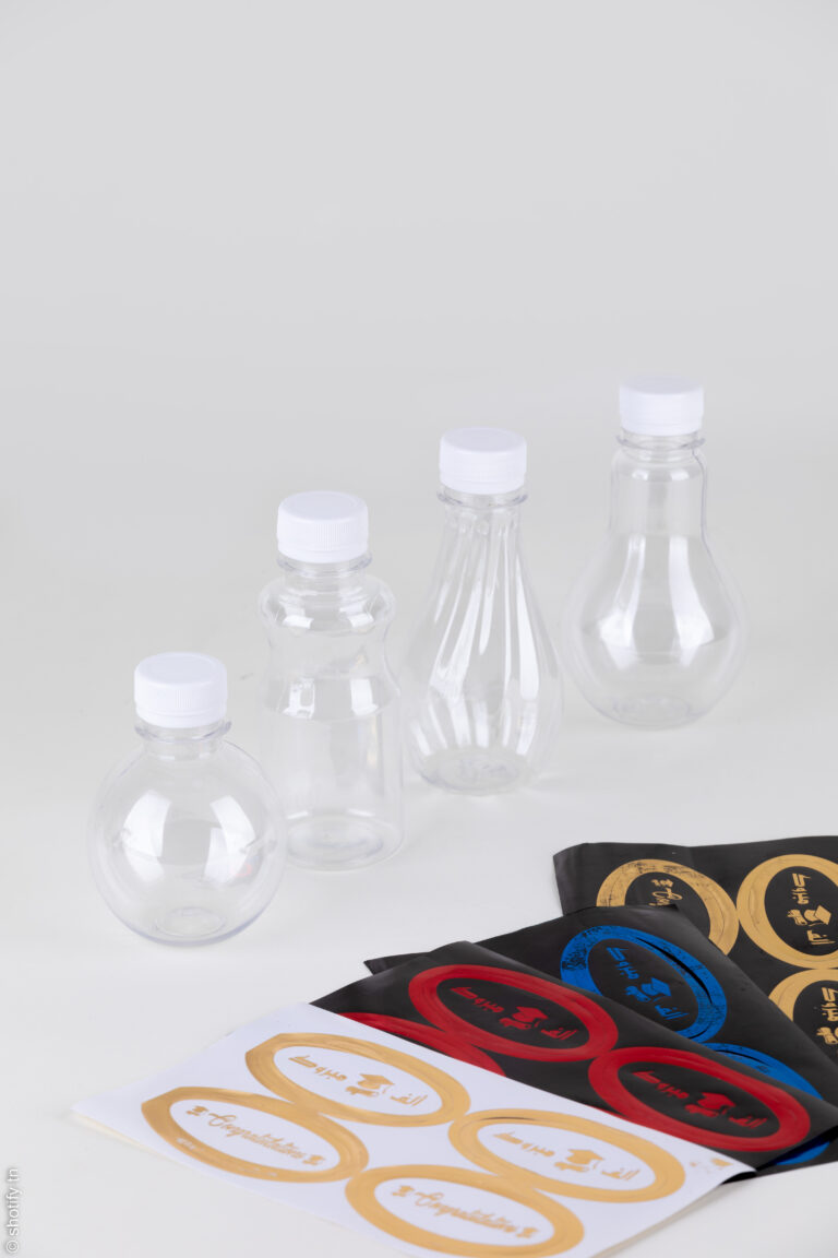 Bouteille en Plastique Transparente